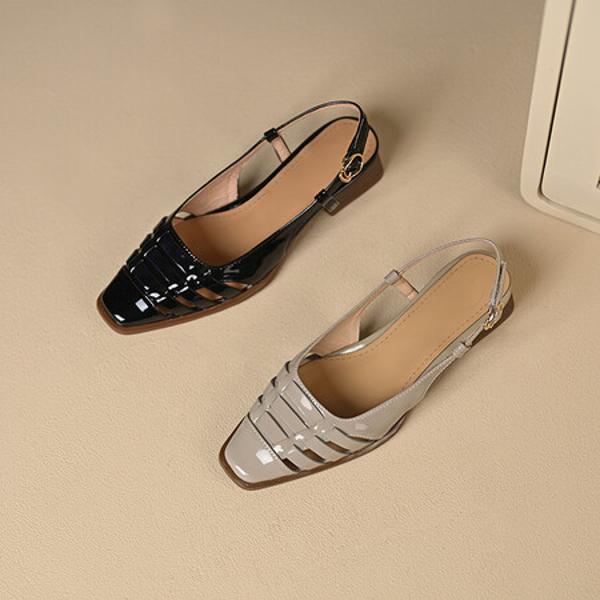 Elegant Handmade Leather Women's Shoes of Luxury Quality(Ebaiyilinx23-20)