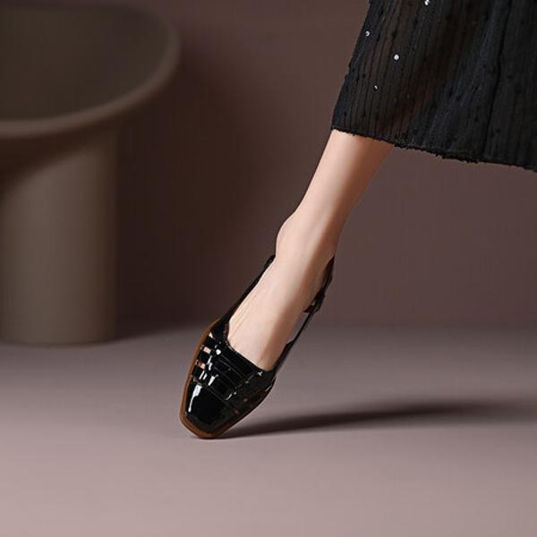 Elegant Handmade Leather Women's Shoes of Luxury Quality(Ebaiyilinx23-20)