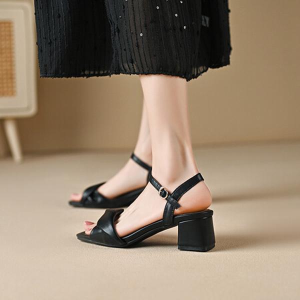 Exquisite Handmade Leather Women's Shoes: Elegance Redefined(Ebaiyilinx23-24)