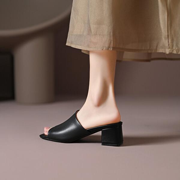 Handcrafted Genuine Leather Women's Shoes - Luxury Elegance in Every Stitch(Ebaiyilinx23-23)