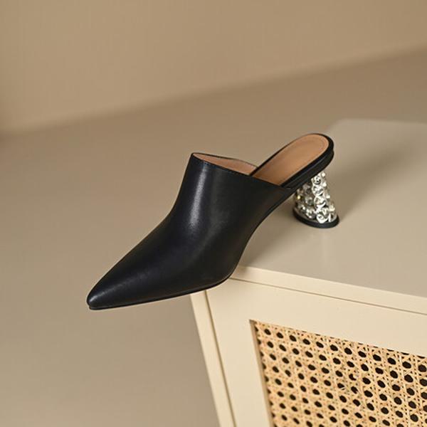 Handmade Genuine Leather Women's Shoes: Luxurious Craftsmanship & Elegance(Ebaiyilinx23-21)