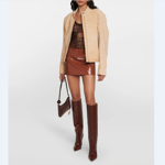 Exquisite Handcrafted Leather Women's Shoes: Where Luxury Meets Elegance(EbaiyilinxCM-125)