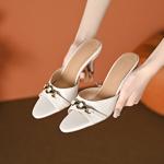 Handcrafted Genuine Leather Women's Shoes - Luxurious Elegance(Ebaiyilinx23-27)