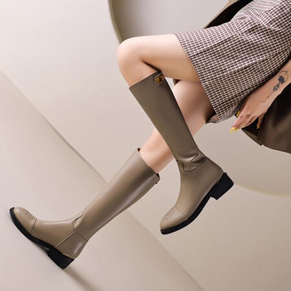 Elegant Handmade Leather Women's Shoes: Exquisite Craftsmanship and Luxury.(EbaiyilinxSCH-1)