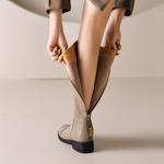 Handcrafted Genuine Leather Women's Shoes - Elegance in Every Stitch(EbaiyilinxSCH-1A)