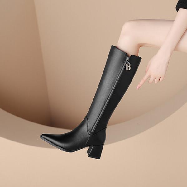 Handcrafted Luxury Leather Women's Shoes, Exquisite Quality(Ebaiyilinx23-41A)