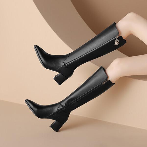 Handcrafted Luxury Leather Women's Shoes, Exquisite Quality(Ebaiyilinx23-41A)