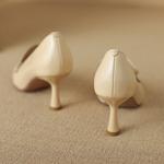 Handcrafted Leather Women's Shoes: Elegant Luxury with Exquisite Quality(Ebaiyilinx45832)