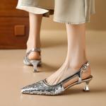 Exquisite Handcrafted Leather Women’s Shoes: Luxury and Elegance Redefined(Ebaiyilinx24-9A)