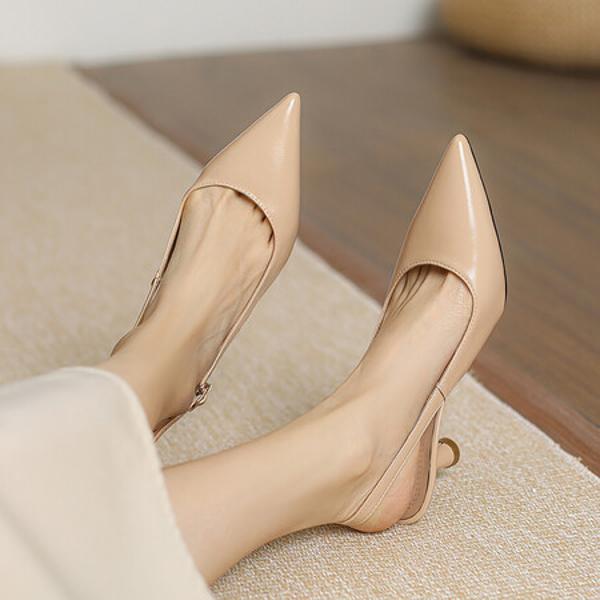 Exquisite Handcrafted Genuine Leather Women's Shoes - Luxury Elegance(Ebaiyilinx24-14)