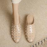 Handcrafted Leather Women's Shoes: Elegant Luxury Quality(Ebaiyilinx24-16)