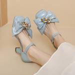 Handcrafted Luxury Leather Women's Shoes: Elegance in Every Stitch.(Ebaiyilinx24-18)