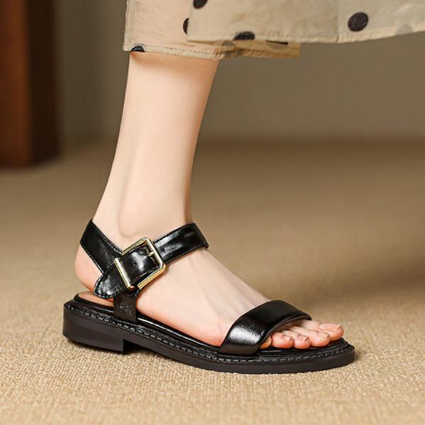 Elegant Handcrafted Genuine Leather Women's Shoes of Luxe Quality(Ebaiyilinx24-27)