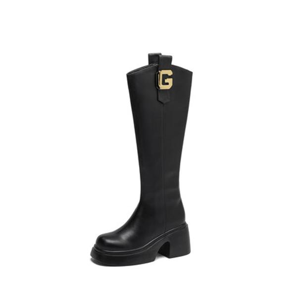 Handcrafted Genuine Leather Women's Shoes: High-end Elegance and Quality(Ebaiyilinx24-48)