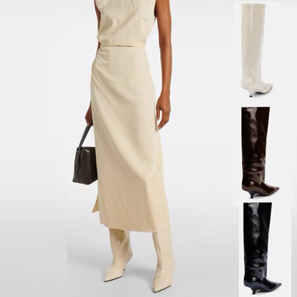 Handcrafted Genuine Leather Women's Shoes: Elegant Luxury Quality(Ebaiyilinx24-74)