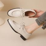 Luxurious Handmade Leather Women's Shoes: Exquisite Craftsmanship and Elegance(Ebaiyilinx45863)