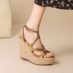 Crafted Elegance: Luxurious Handmade Leather Women's Shoes(Ebaiyilinx250-42)