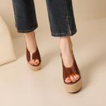 Exquisite Handmade Leather Shoes for Elegant Women(Ebaiyilinx25-43A)