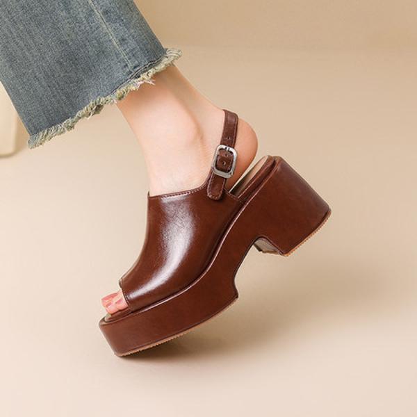 Handcrafted High-End Leather Women's Shoes with Luxurious Elegance(Ebaiyilinx25-48)