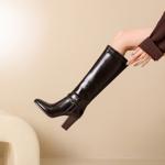 Elegant Handcrafted Leather Women's Shoes - Luxury Craftsmanship(Ebaiyilinx25-68A)