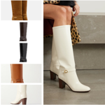 Exquisite Handcrafted Leather Women's Shoes - A Fusion of Luxury and Elegance(Ebaiyilinx25-6F)