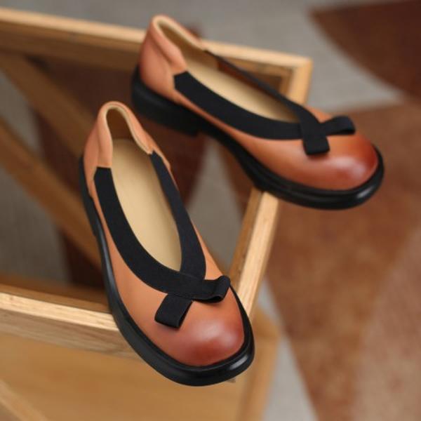 Elegant Handcrafted Leather Women's Shoes - Luxury Quality(Ebuer8888088)