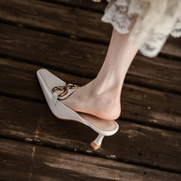 Handcrafted Luxury Leather Women's Shoes - Elegant Craftsmanship(Ebuer8882003)