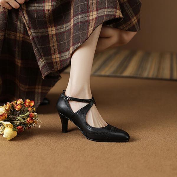 Elegant Handcrafted Leather Women’s Shoes of Luxury Quality(Ebuer888b3038)