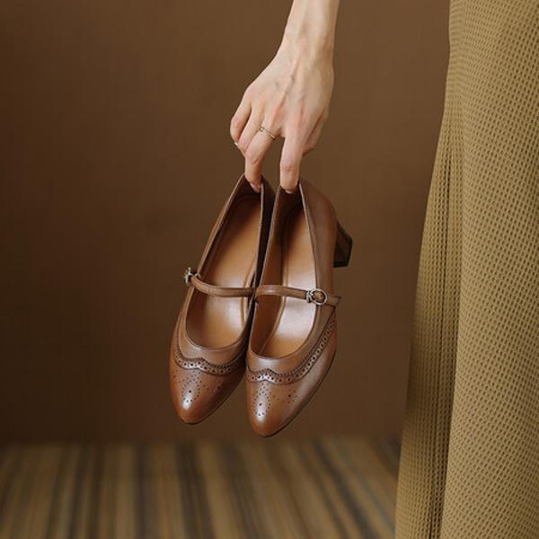 Exquisite Handmade Leather Women's Shoes: Luxury Craftsmanship & Timeless Elegance(Ebuer888b3028)