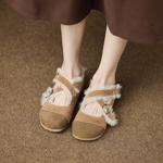 Exquisite Handmade Genuine Leather Women's Shoes: Elegant Craftsmanship(Ebuer888b3057)