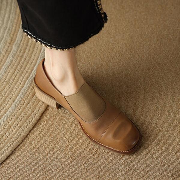 Handcrafted Luxury Leather Women's Shoes - Elegance in Every Detail(Ebuer888b3067)