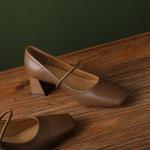Handcrafted Luxury Leather Women's Shoes - Timeless Elegance(Ebuer888b7024)