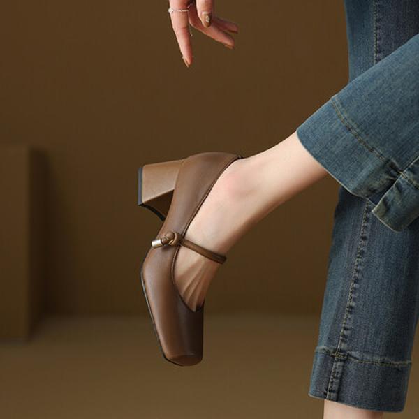 Handcrafted Real Leather Women’s Shoes: Luxury & Elegance(Ebuer888b7027)