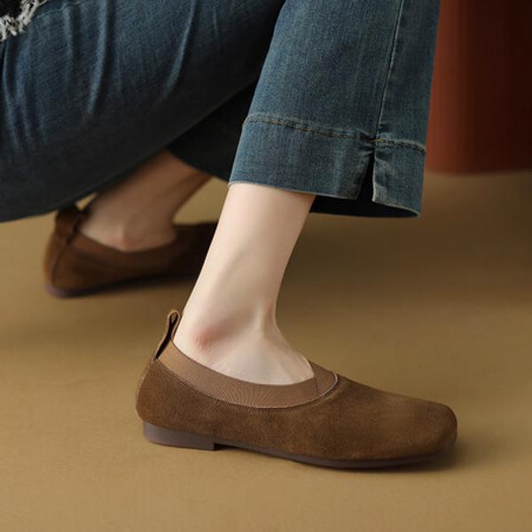 Exquisite Handmade Genuine Leather Women's Shoes: Luxury Meets Elegance(Ebuer888b3074)