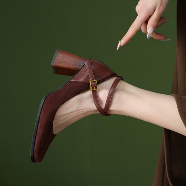 Exquisite Handcrafted Leather Shoes for Elegant Women(Ebuer888b7033)