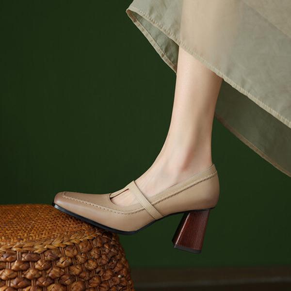 Handcrafted Leather Women's Shoes: Elegant, Luxurious Quality.(Ebuer888b7032)
