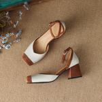 Exquisite Handmade Genuine Leather Women's Shoes: Luxury Craftsmanship, Timeless Elegance(Ebuer888b7038)