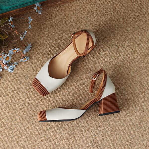 Exquisite Handmade Genuine Leather Women's Shoes: Luxury Craftsmanship, Timeless Elegance(Ebuer888b7038)