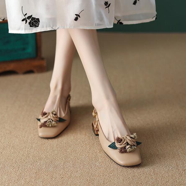 Exquisite Handcrafted Leather Women's Shoes: A Union of Luxury and Elegance(Ebuer888b6105)