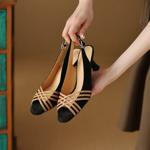 Luxury Genuine Leather Handmade Women's Shoes with Elegant Craftsmanship(Ebuer888b3098-1)