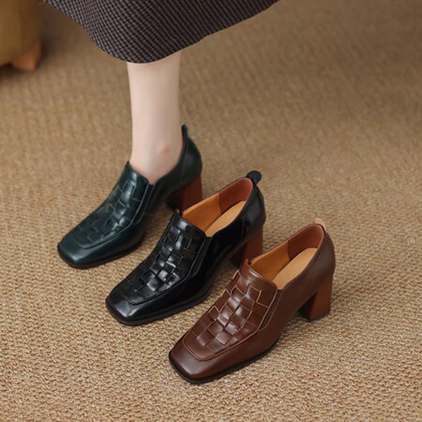 Handcrafted Luxury Leather Women's Shoes - Elegance Redefined(Ebuer888b7069)