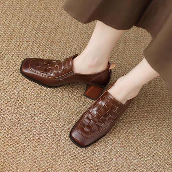 Handcrafted Luxury Leather Women's Shoes - Elegance Redefined(Ebuer888b7069)