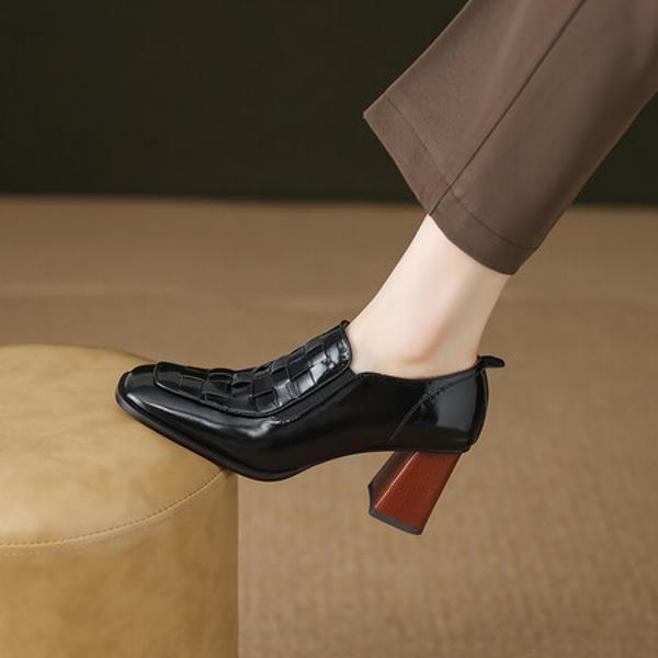 Handcrafted Luxury Leather Women's Shoes - Elegance Redefined(Ebuer888b7069)