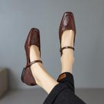 Exquisite Handcrafted Leather Women's Shoes: Luxury, Elegance, and Artistry Combined(Ebuer888b7130)