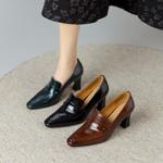 Handcrafted Luxurious Leather Women's Shoes, Elegantly Made(Ebuer888b7133)