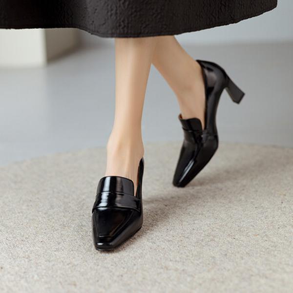 Handcrafted Luxurious Leather Women's Shoes, Elegantly Made(Ebuer888b7133)