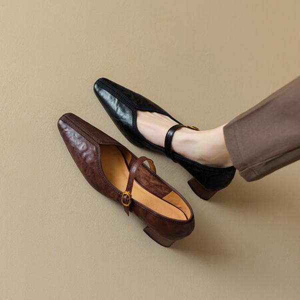 Handcrafted Leather Women's Shoes: Luxurious Elegance in Every Stitch(Ebuer888b7142)