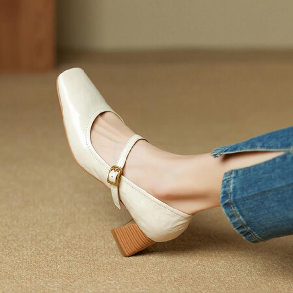 Handcrafted Luxury Leather Women’s Shoes: Elegance in Every Detail(Ebuer888b7132-2)