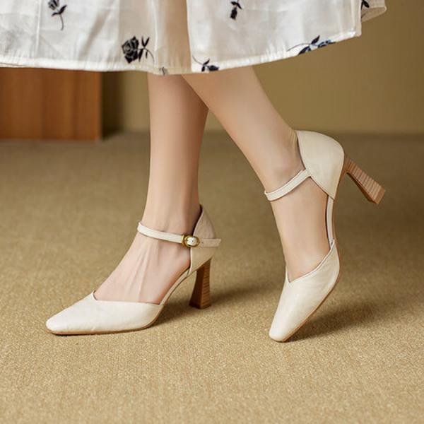 Luxury Handmade Genuine Leather Women's Shoes - Elegance Crafted(Ebuer888b7166)