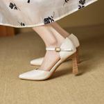 Luxury Handmade Genuine Leather Women's Shoes - Elegance Crafted(Ebuer888b7166)